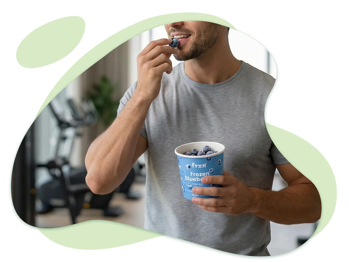 frzn cup after a workout
