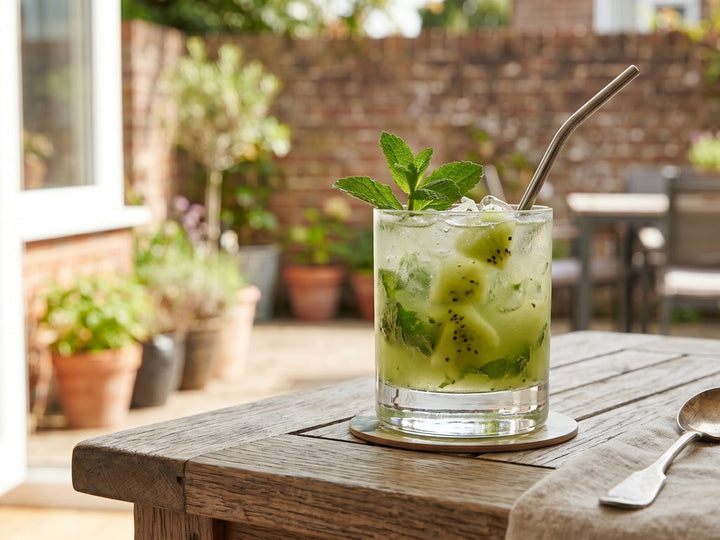 the frzn desert oasis kiwi mocktail