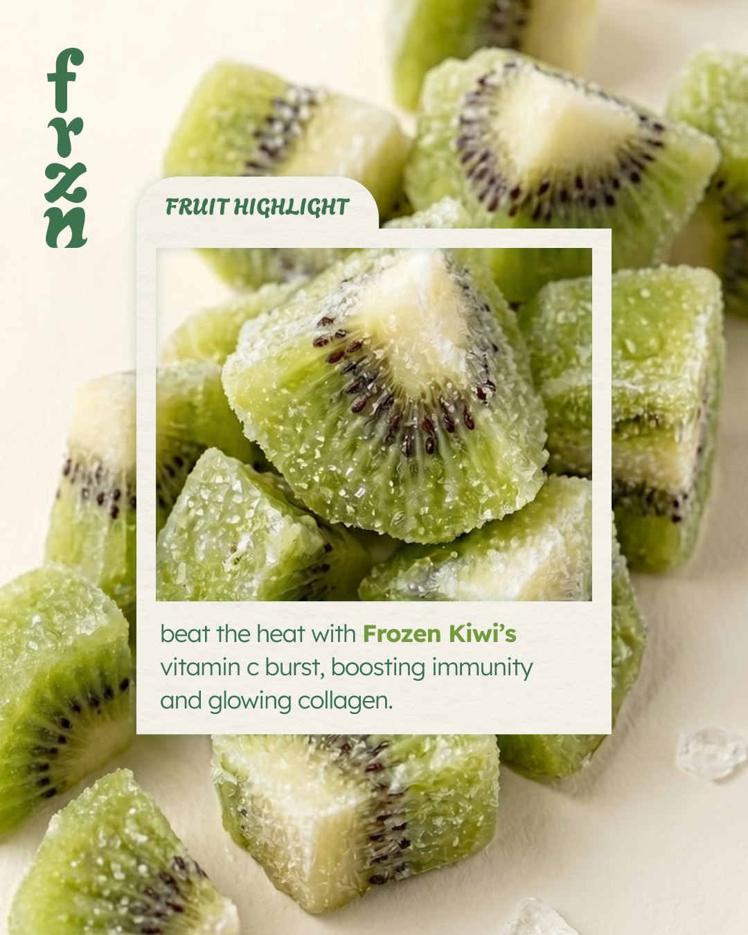 Love frozen kiwi? Beat the heat with this single-ingredient vitamin C burst.